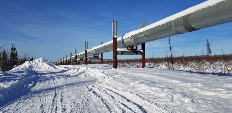Paraffin Pipeline Buildup