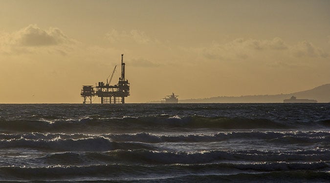 offshore oil rig