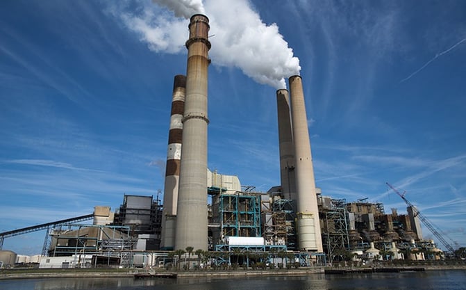 Power plant using a steam and water analysis system 